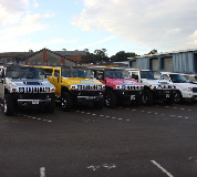 Jeep Limos and 4x4 Limos in Exeter

